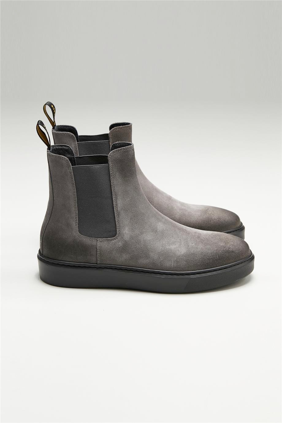 Gri Yağlı Süed Bot - Image 1