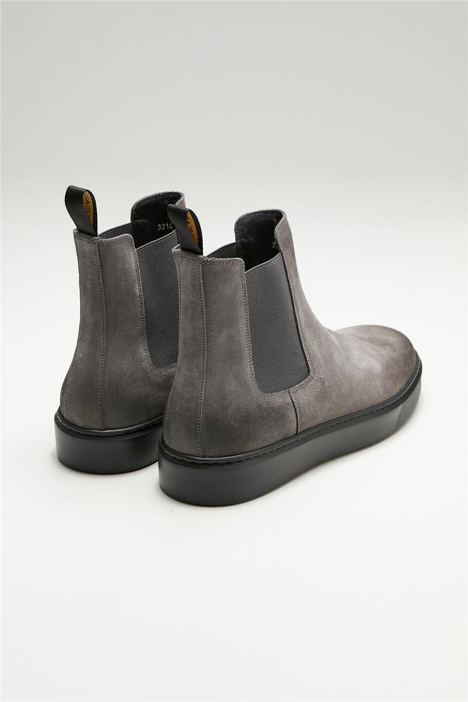 Gri Yağlı Süed Bot - Image 4