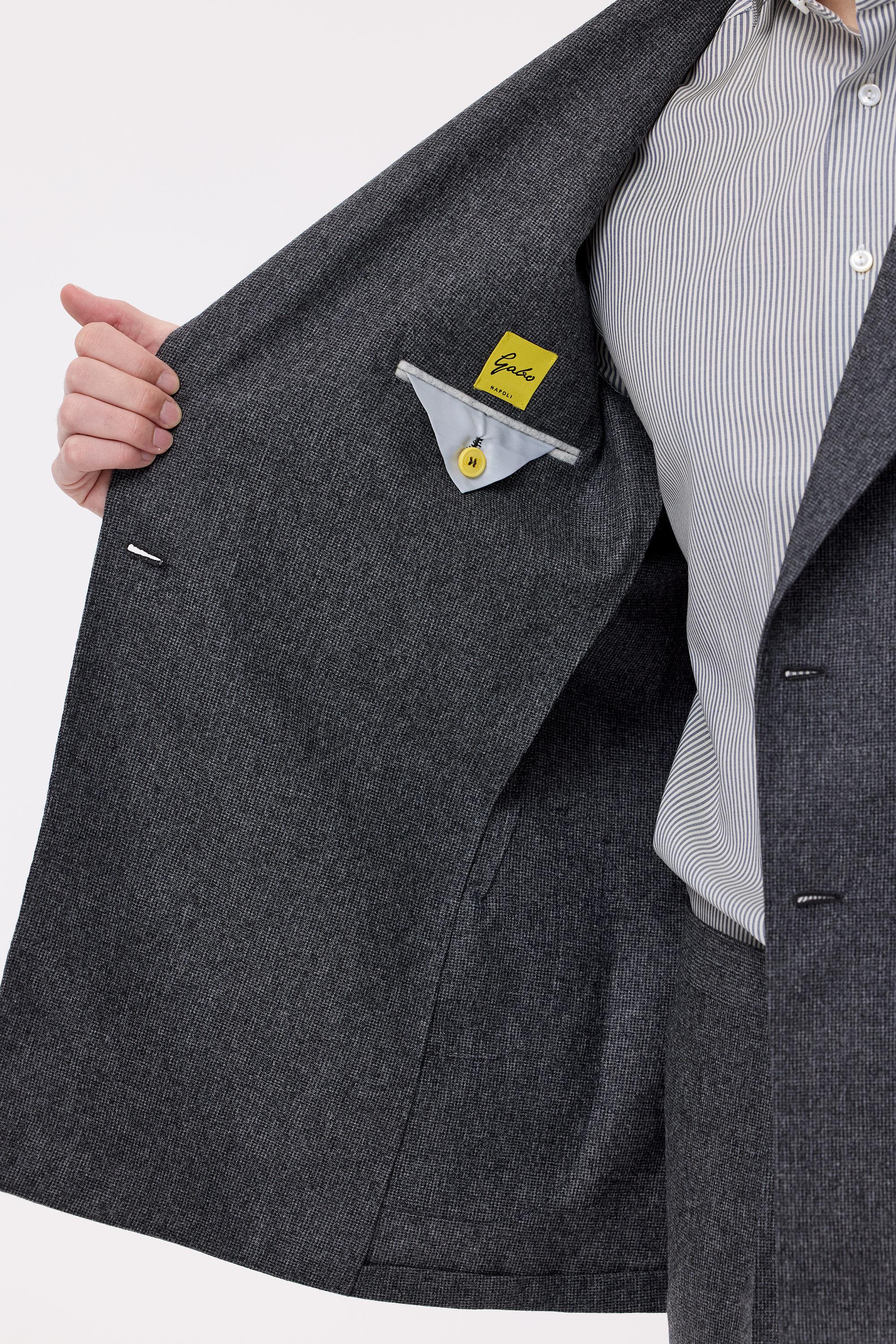 Gri Yün Kruvaze Takım Elbise - Image 3