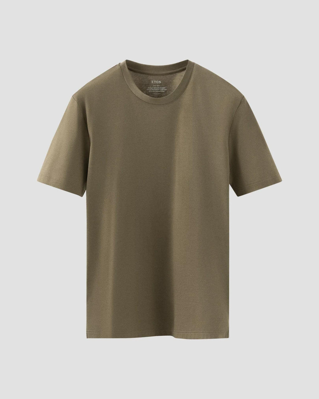 Haki Filo Di Scozia Pamuk  T-Shirt - Image 2