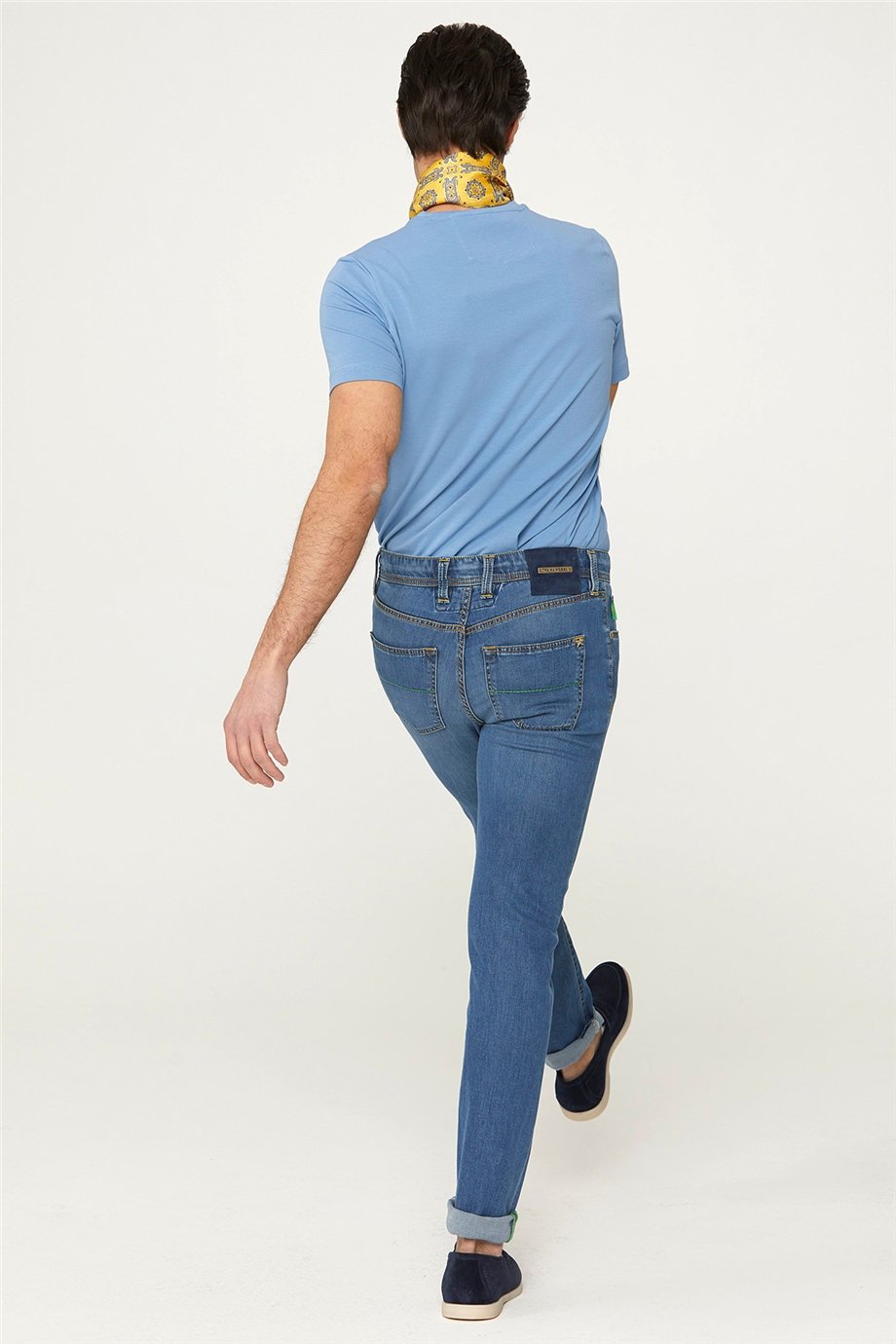 İpek Leonardo Mavi Denim Pantolon - Image 3