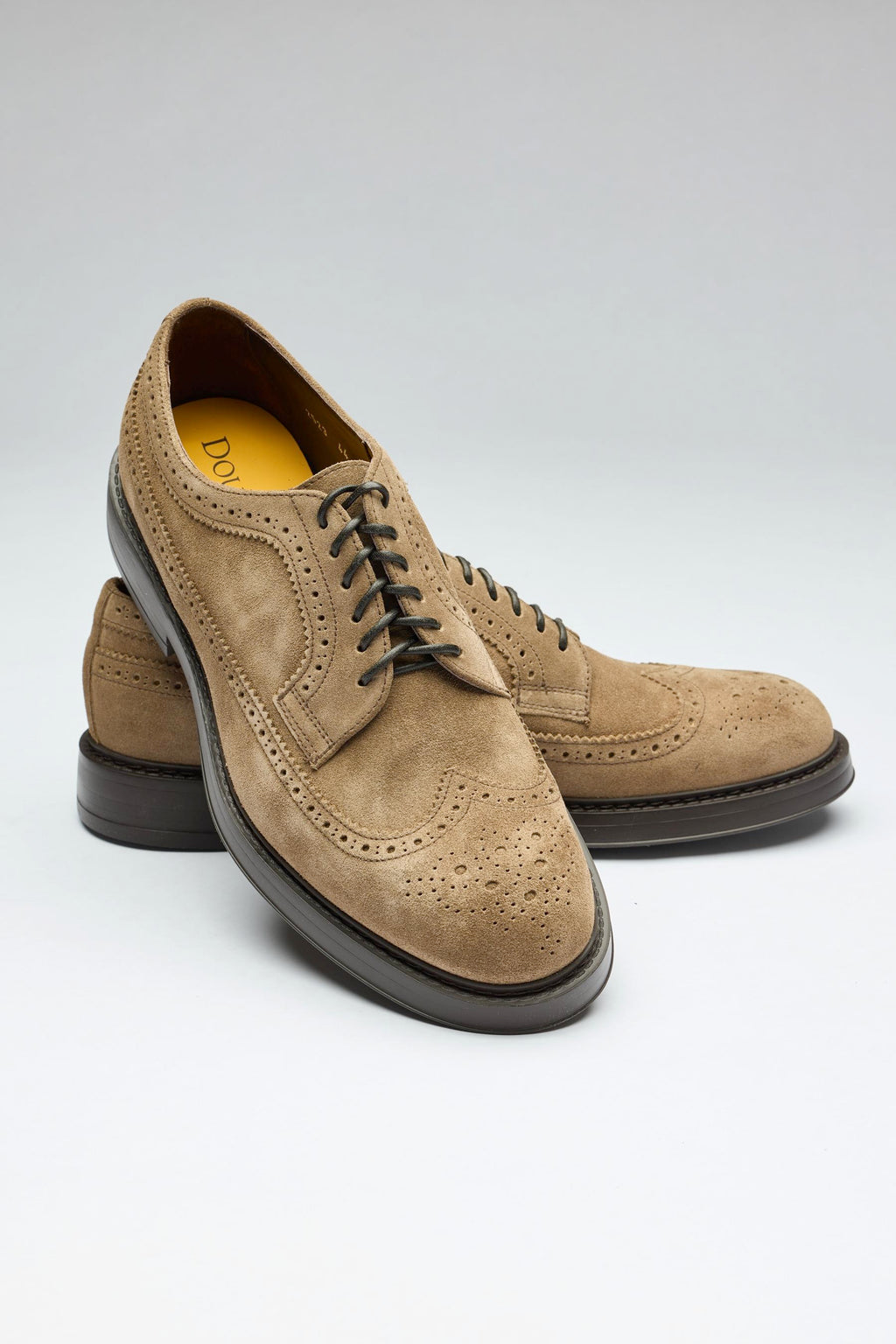 Kahverengi Bağcıklı Derby Süet Ayakkabı - Image 3