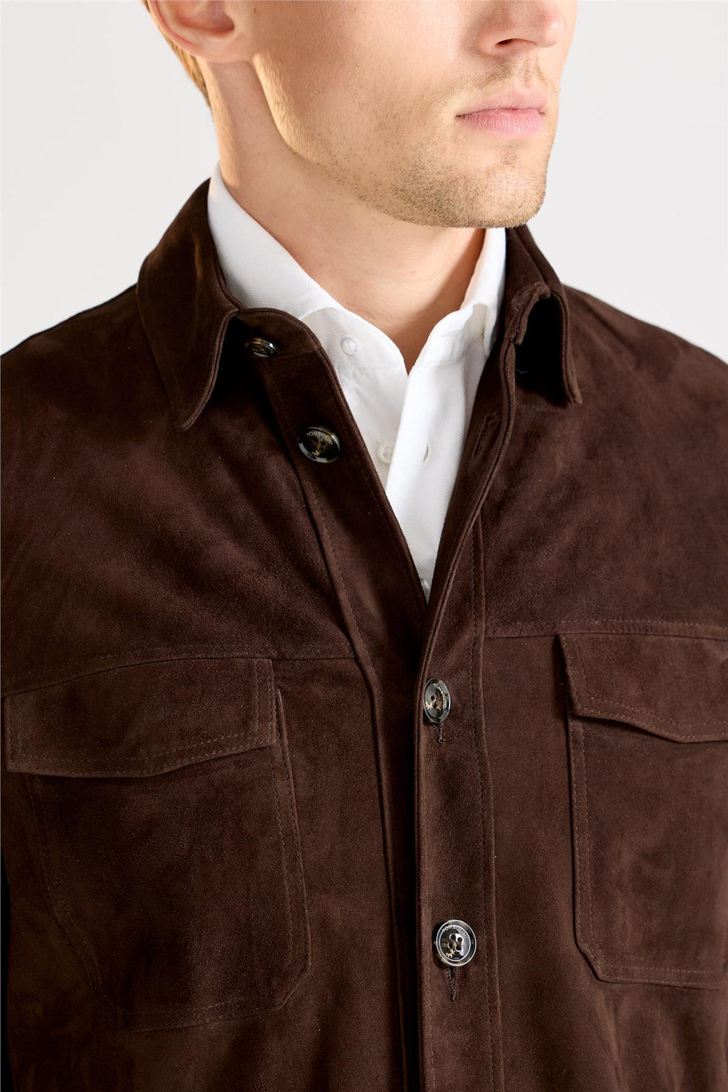 Kahverengi Deri Ceket