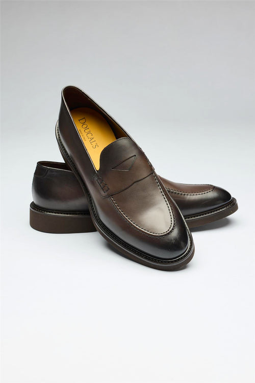 Kahverengi Deri Loafer - Image 2