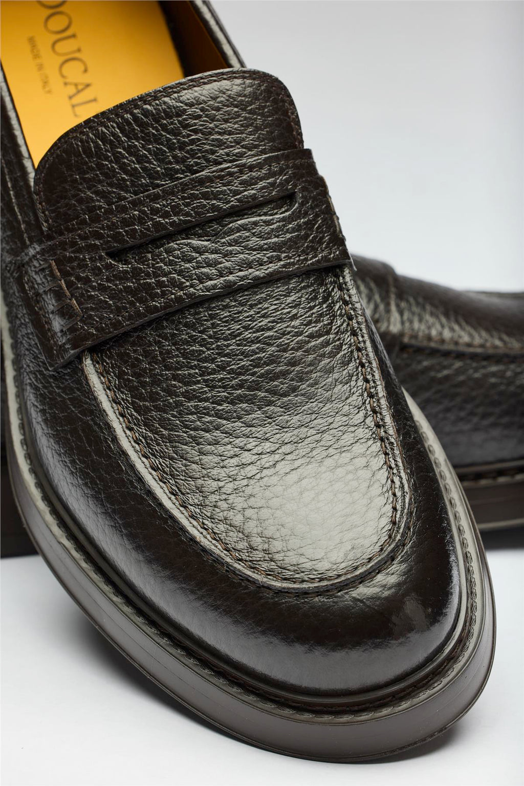 Kahverengi Deri Penny Loafer - Image 3