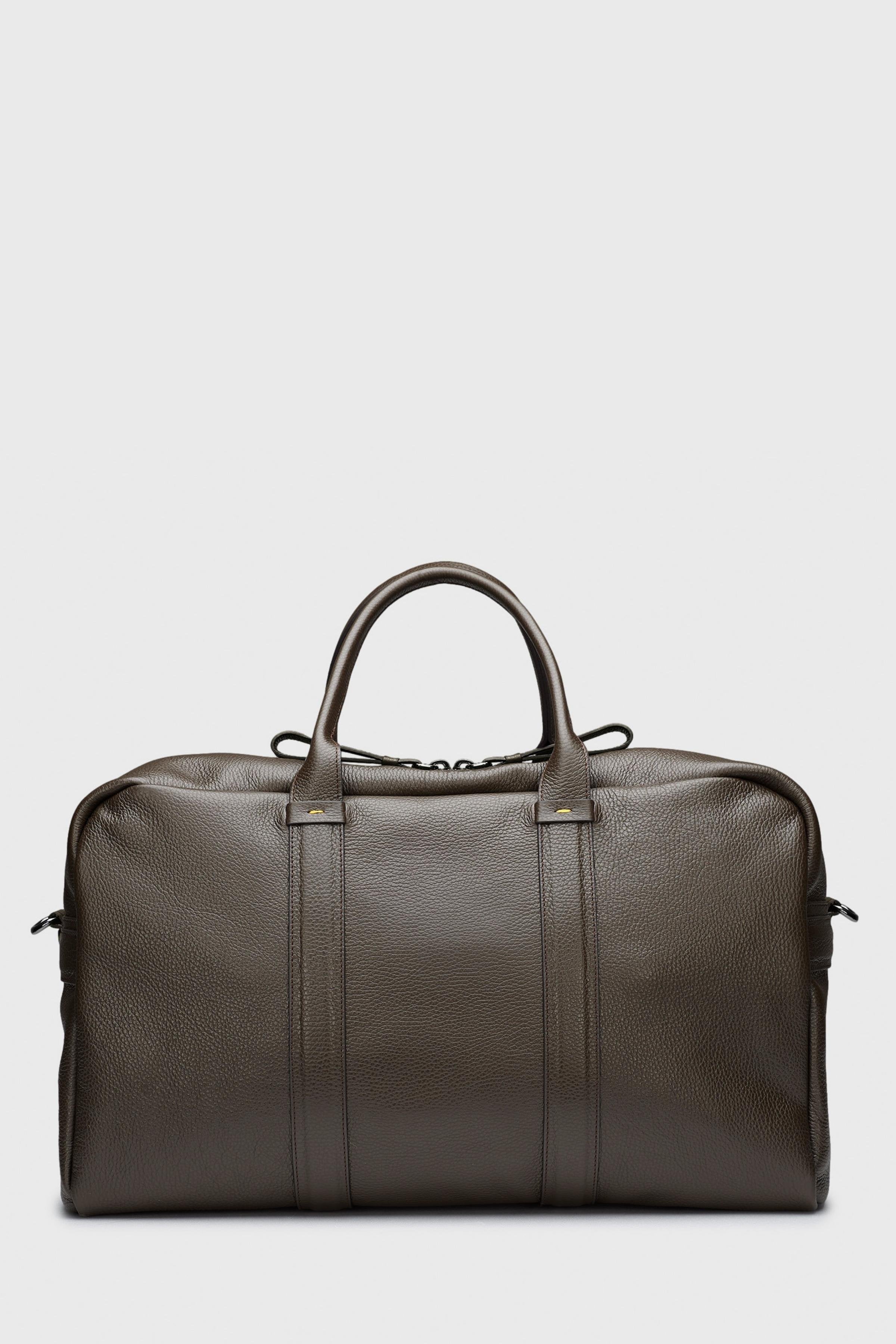 Kahverengi Deri Seyahat Çantası - Image 3