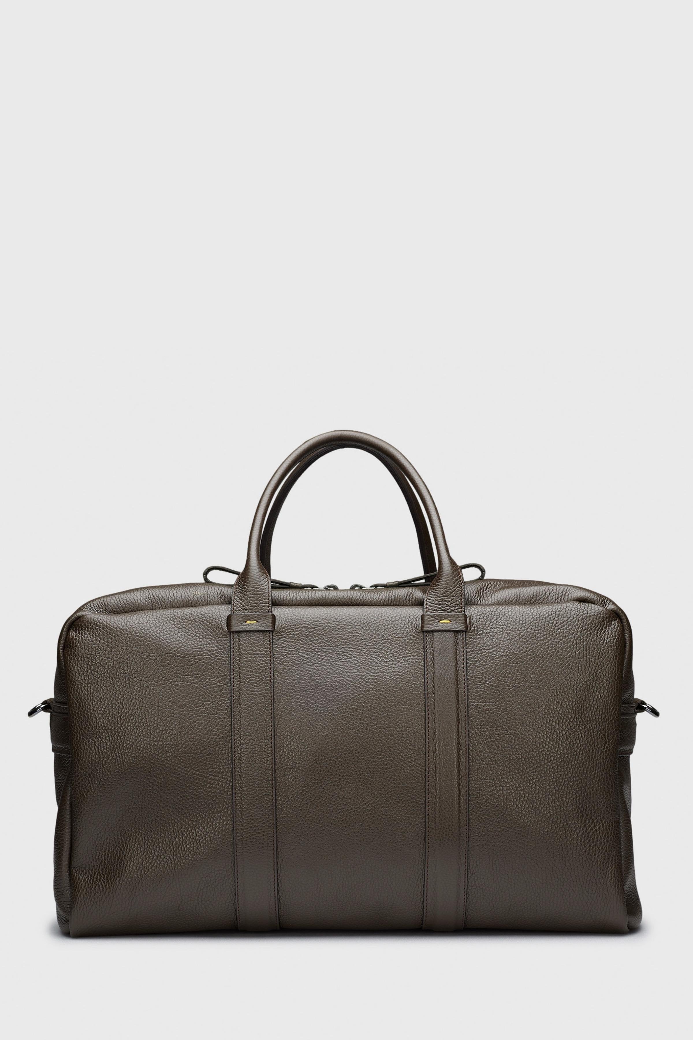 Kahverengi Deri Seyahat Çantası - Image 1