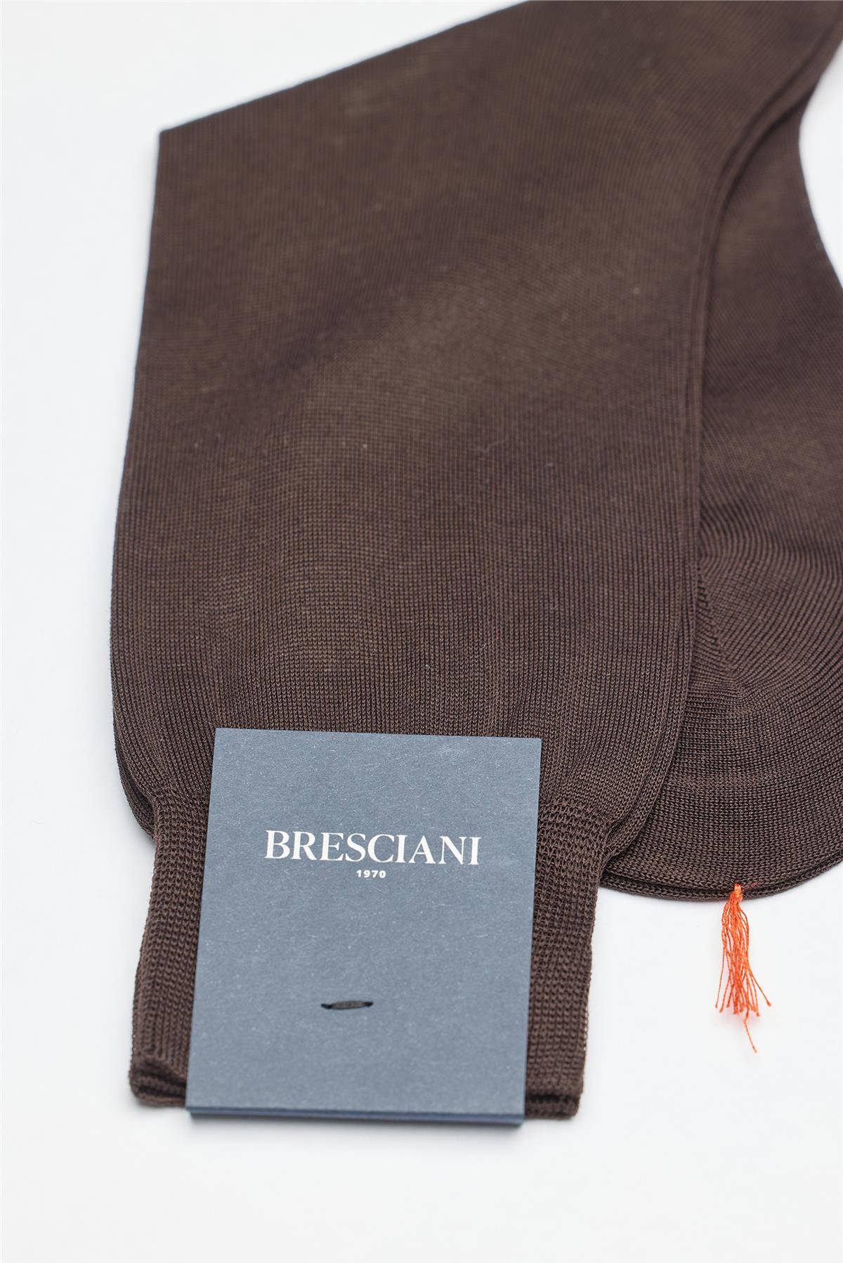 Kahverengi Merserize Pamuk Çorap - Image 2