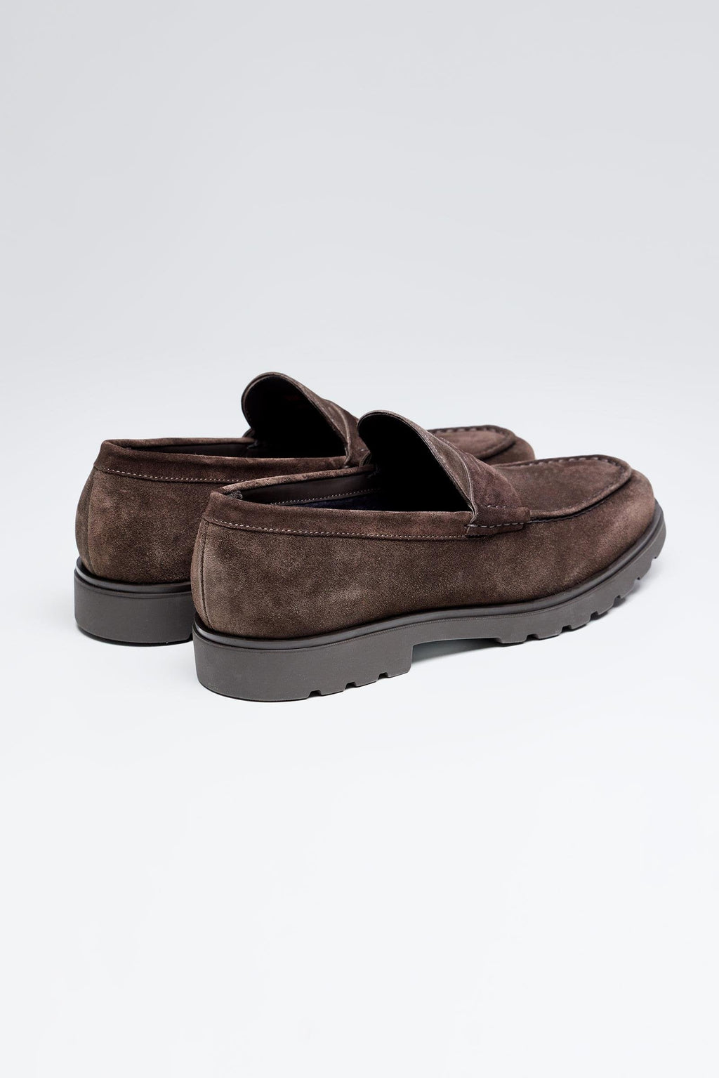 Kahverengi Süed Loafer - Image 5