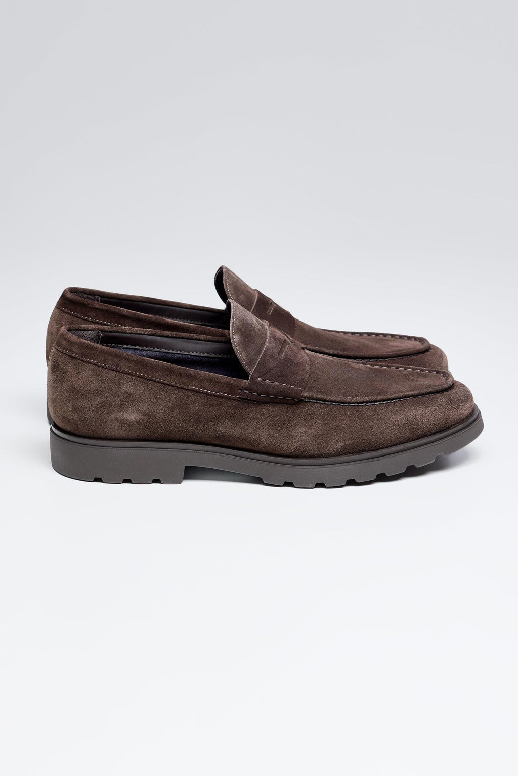 Kahverengi Süed Loafer - Image 1