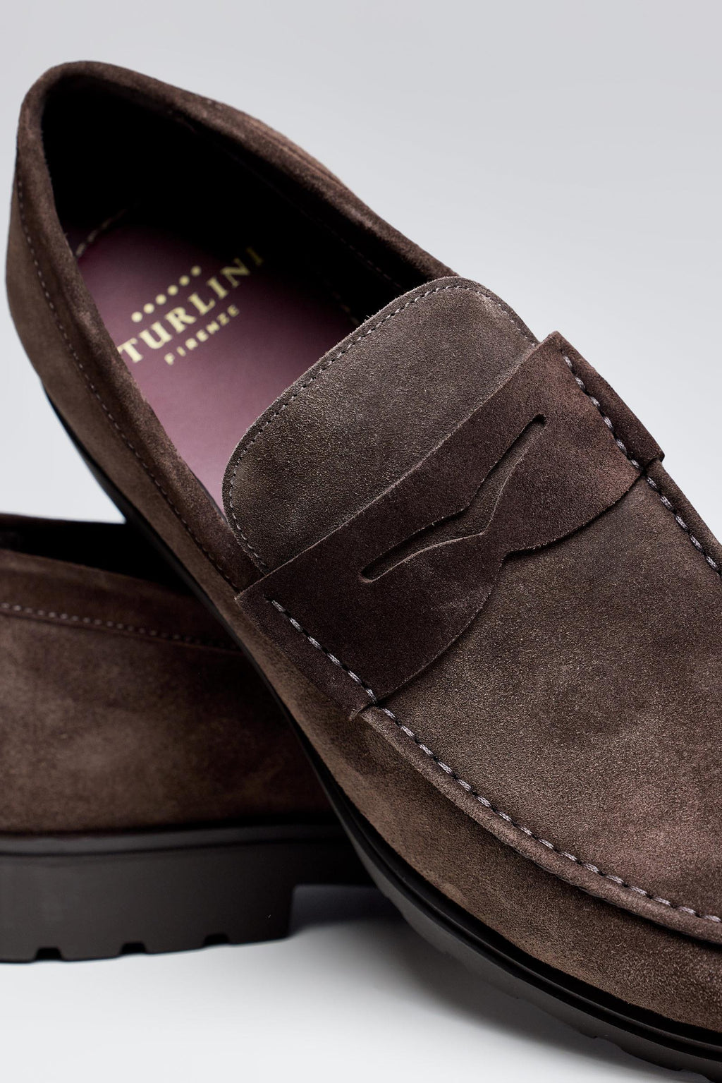 Kahverengi Süed Loafer - Image 4