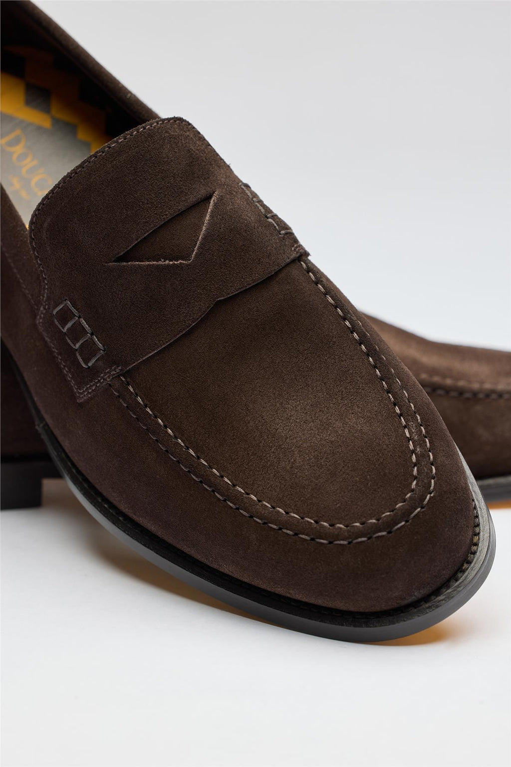 Kahverengi Süed Penny Loafer - 3