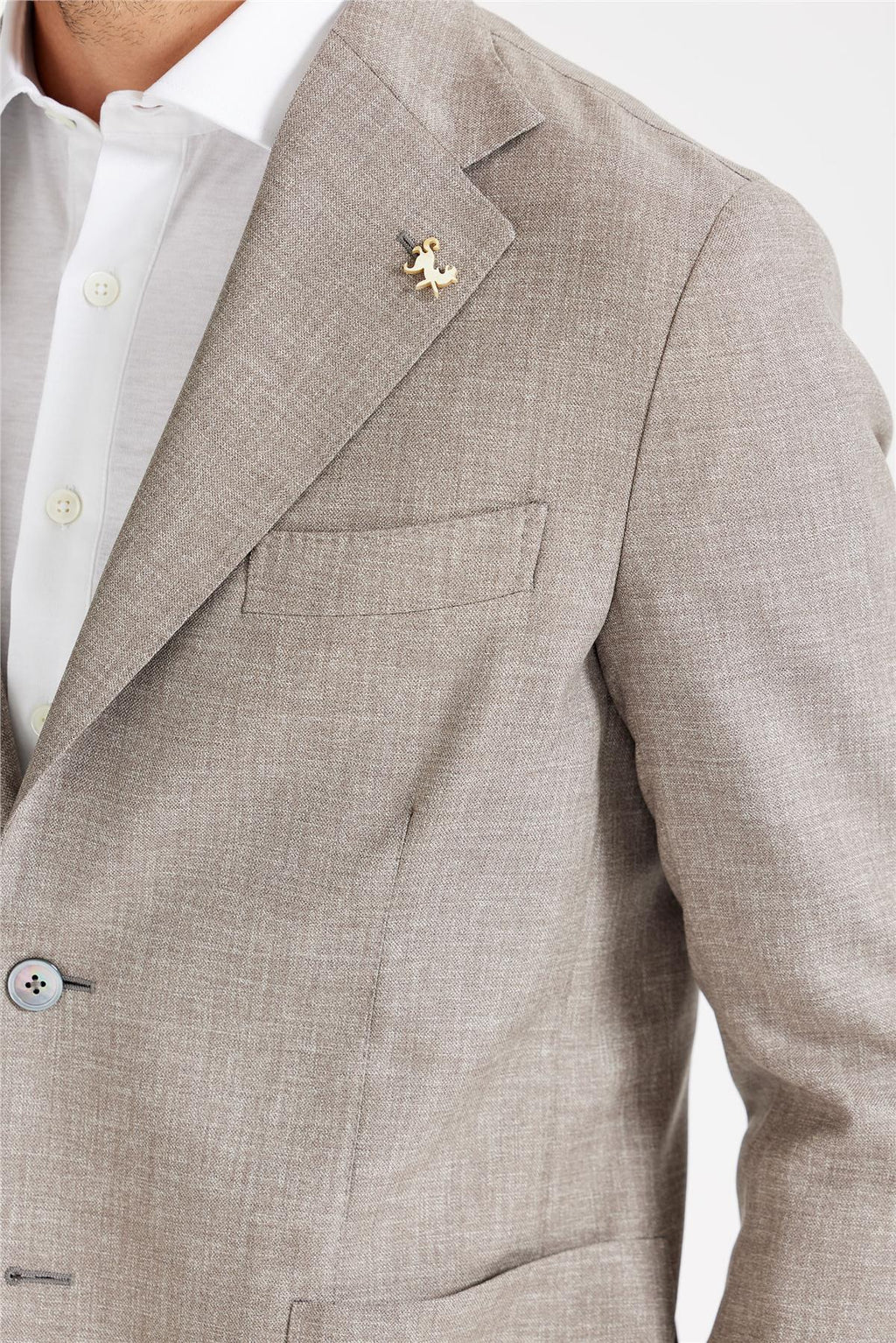 Kahverengi Yün Takım Elbise - Image 4