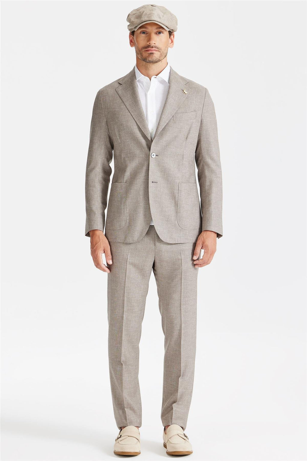 Kahverengi Yün Takım Elbise - Image 2