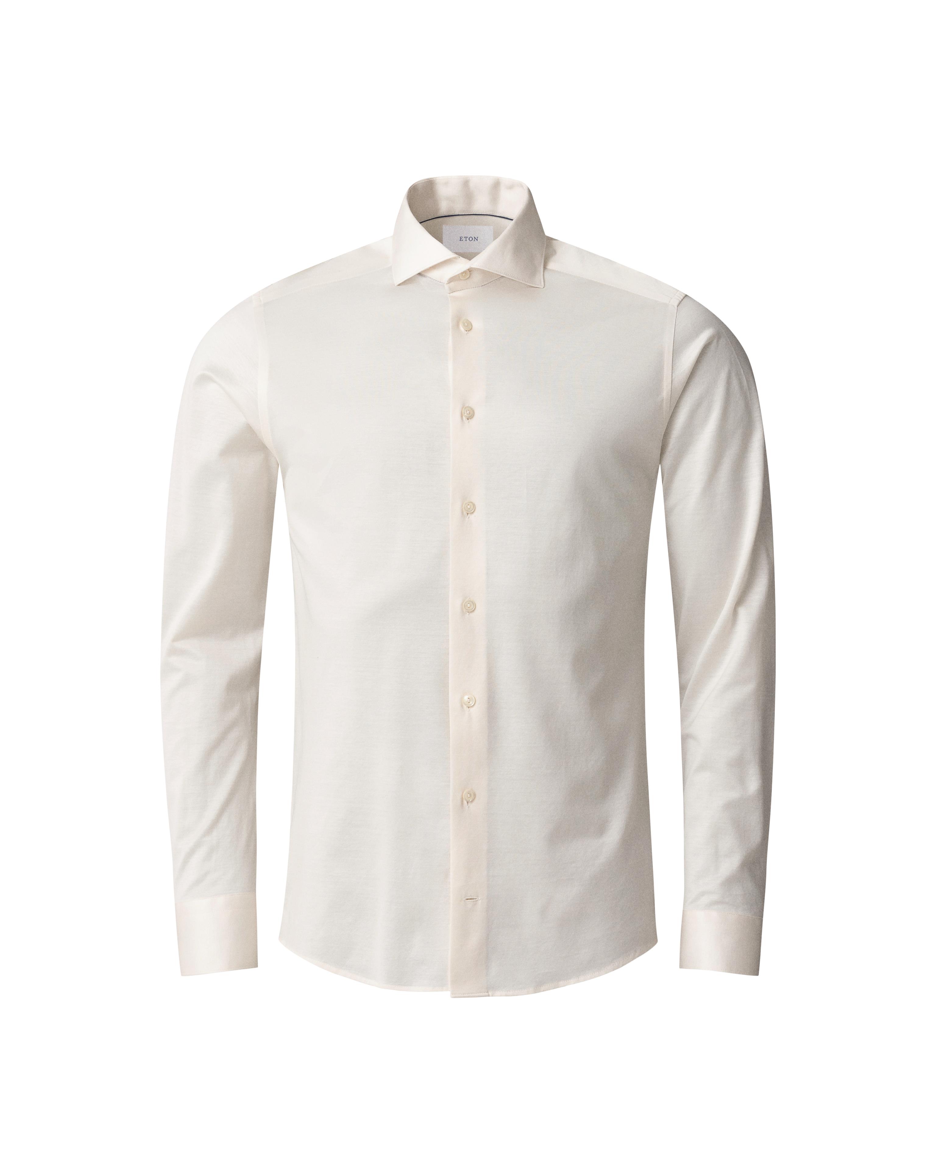 Kırık Beyaz Contemporary Filo Di Scozia Gömlek - Image 4