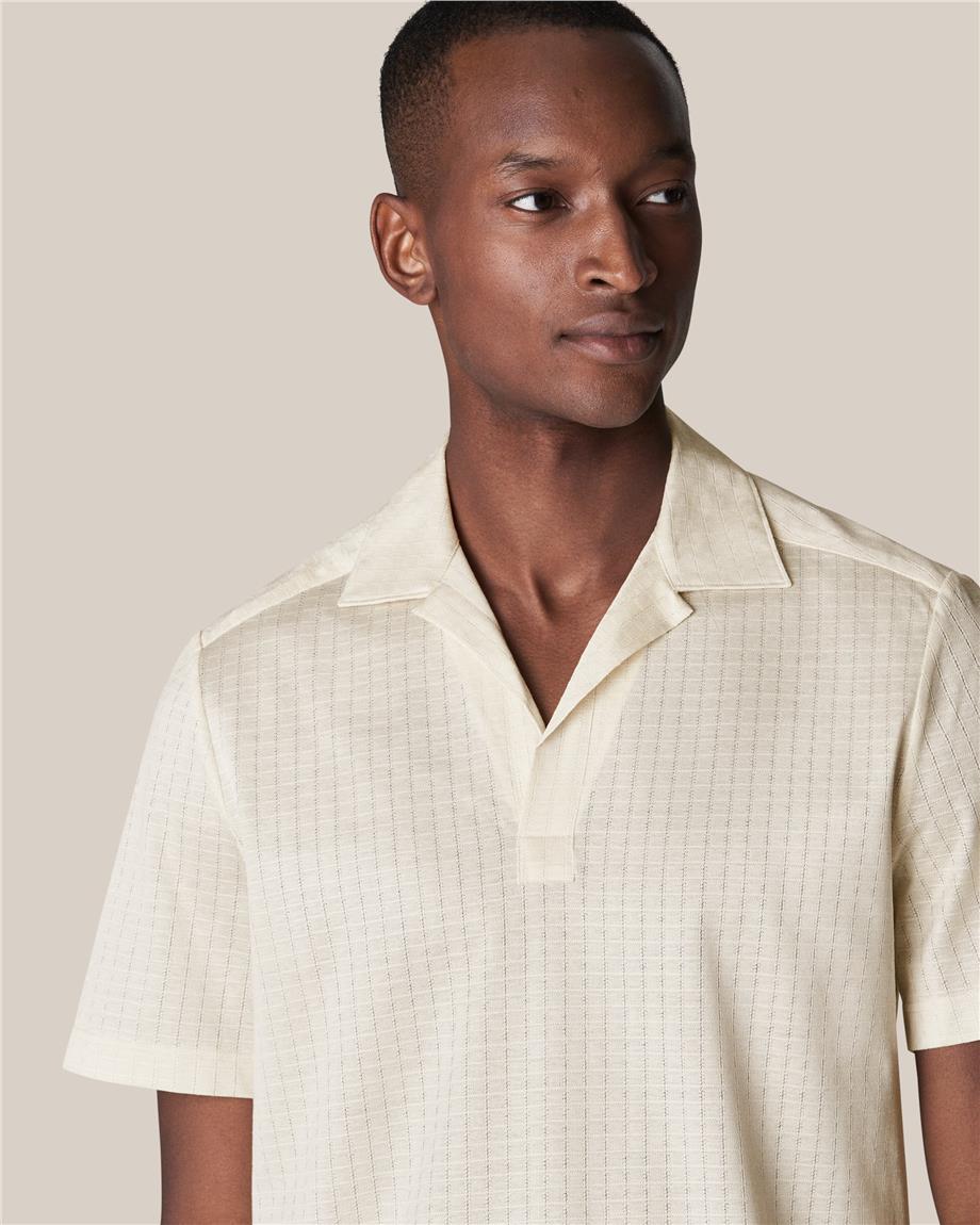 Kırık Beyaz Filo Di Scozia Polo Gömlek - Image 2