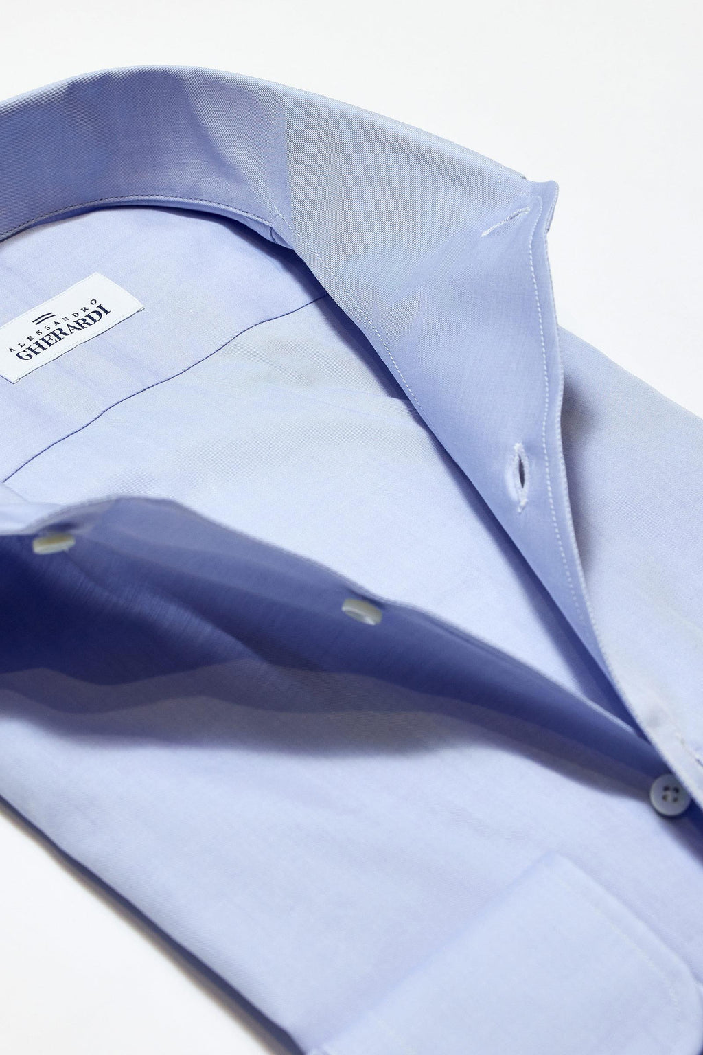 Koyu Mavi One-Piece Pamuk Gömlek