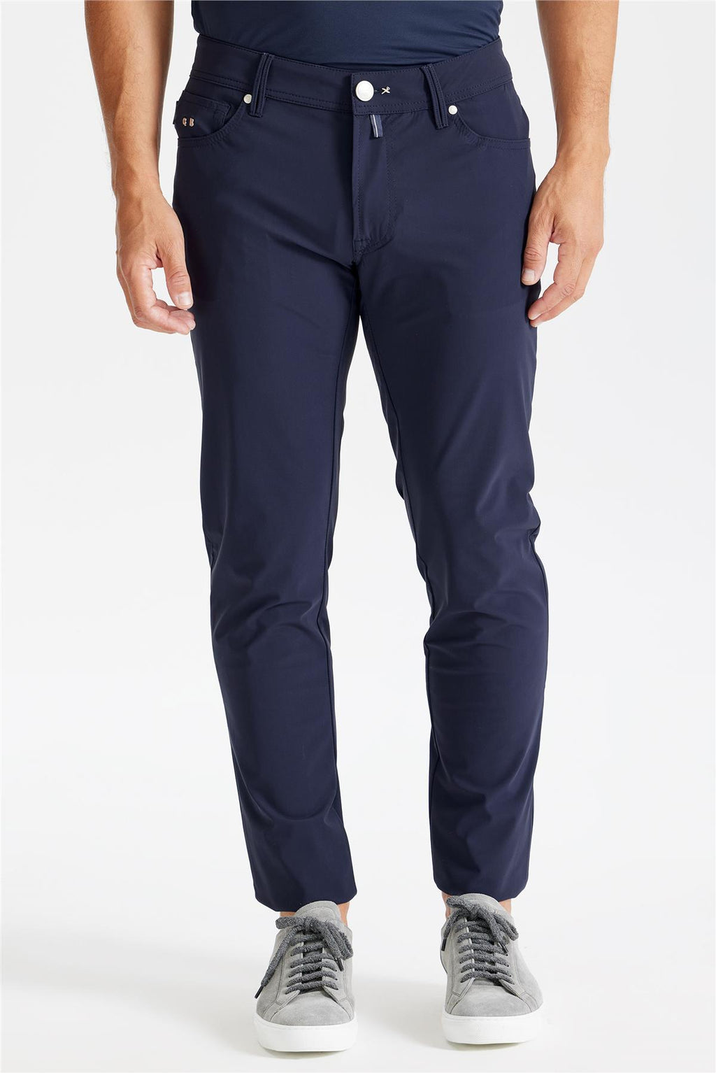 Lacivert 5 Cep Teknik Pantolon - Image 3