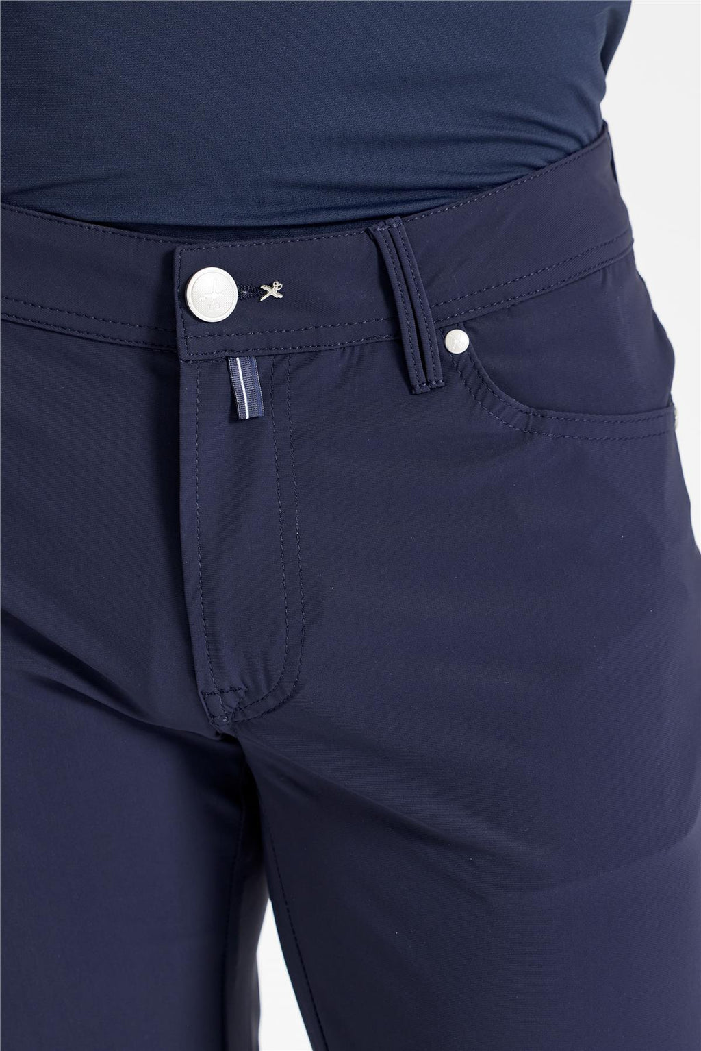 Lacivert 5 Cep Teknik Pantolon - Image 4