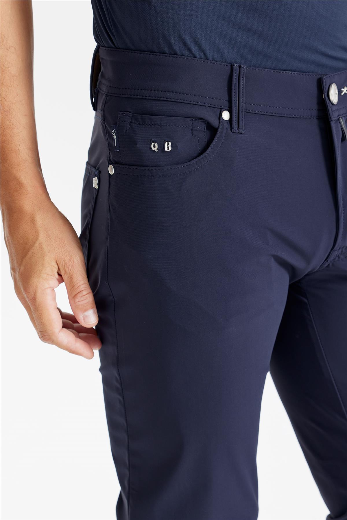 Lacivert 5 Cep Teknik Pantolon - Image 5