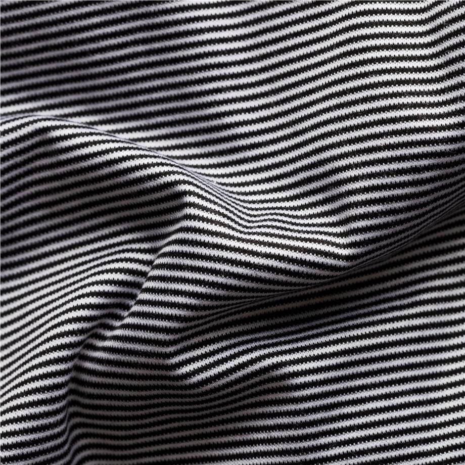 Lacivert Çizgili Filo Di Scozia T-Shirt - Image 5