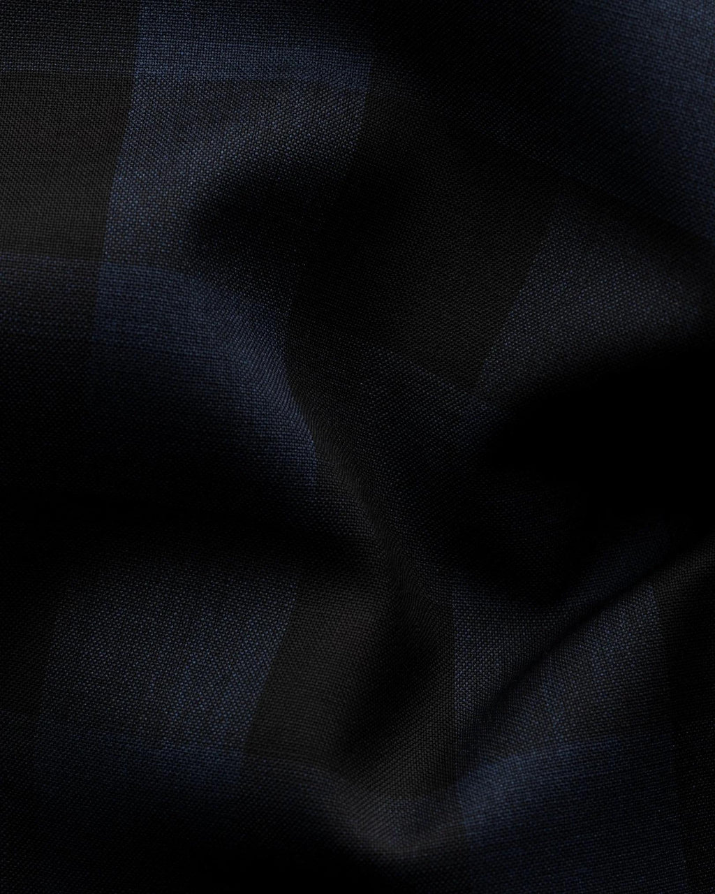 Lacivert Kareli Merino Yün Gömlek - Image 4