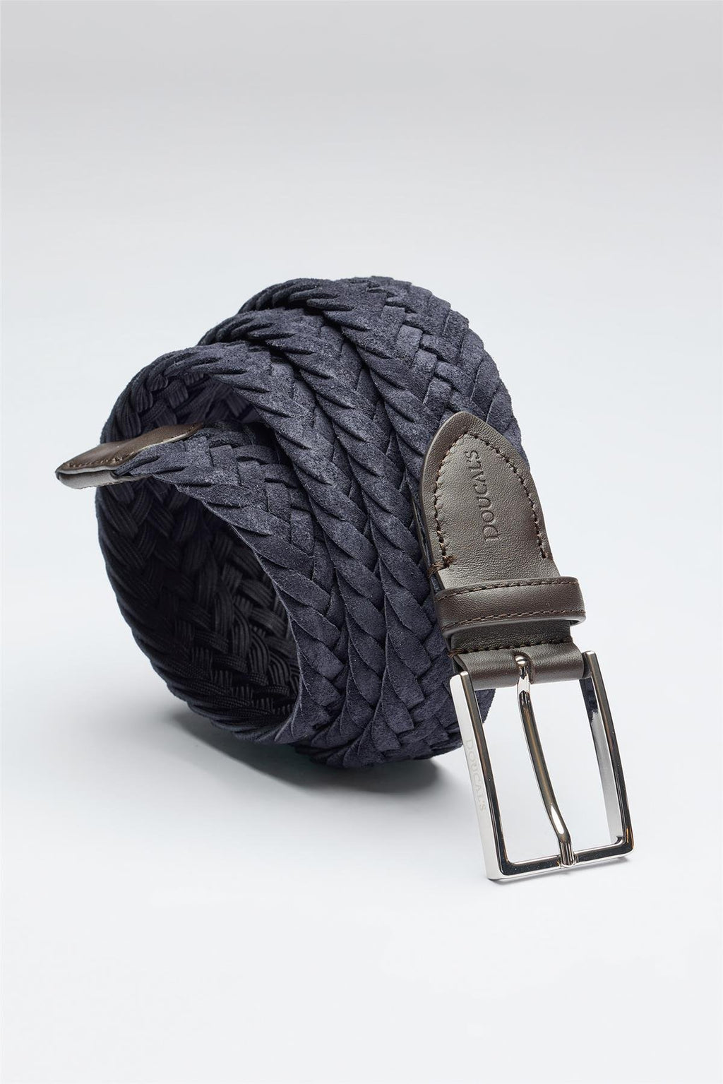 Lacivert Örgü Süed Kemer - Image 1