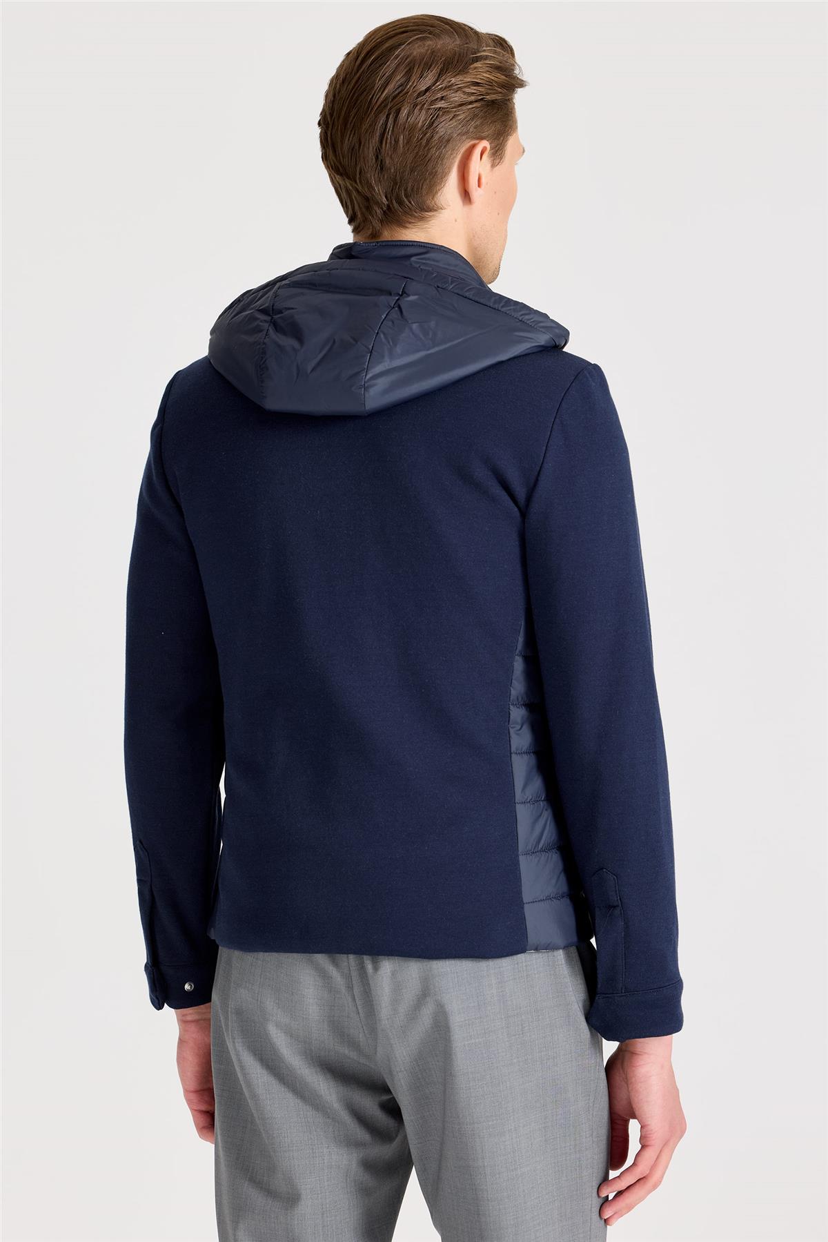 Lacivert Pamuk Spor Mont - Image 2