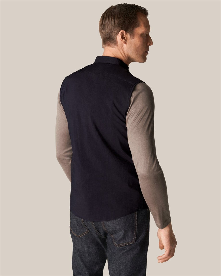 Lacivert Rüzgar Kesici Yelek - Image 2