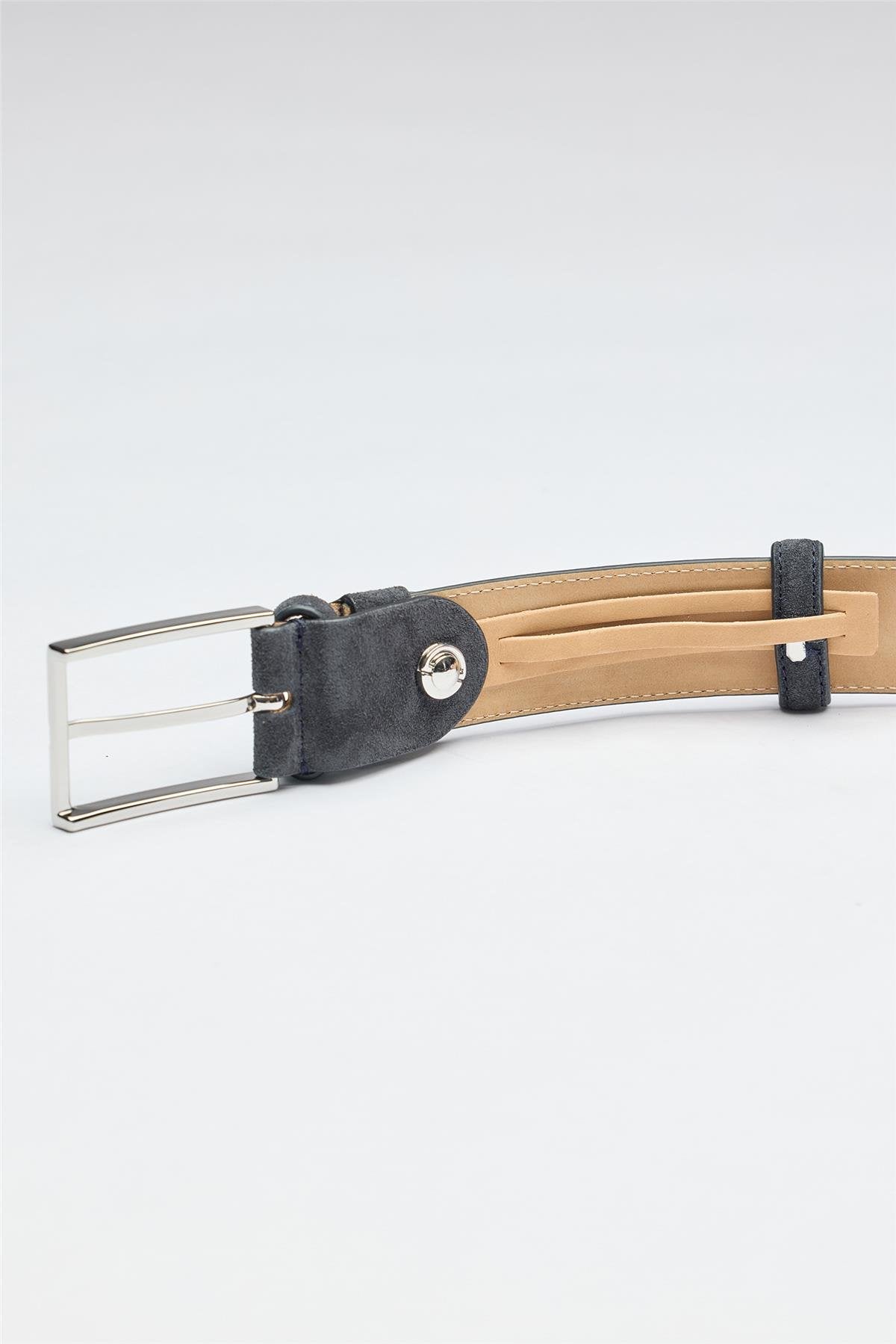 Lacivert Süed Kemer - Image 3