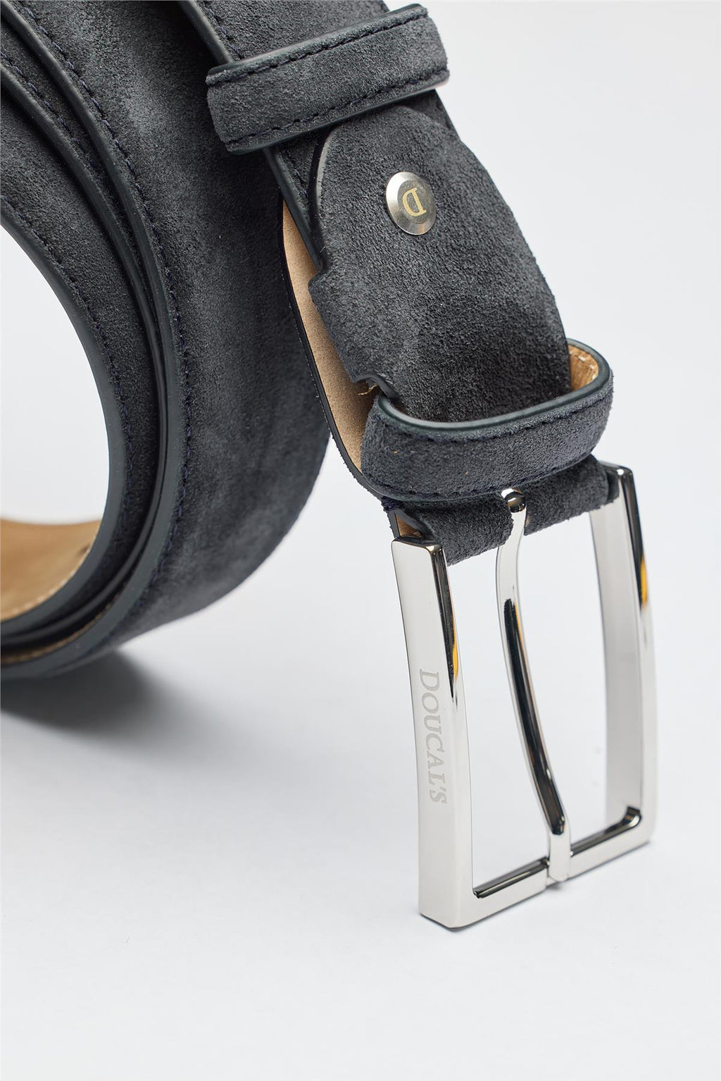 Lacivert Süed Kemer