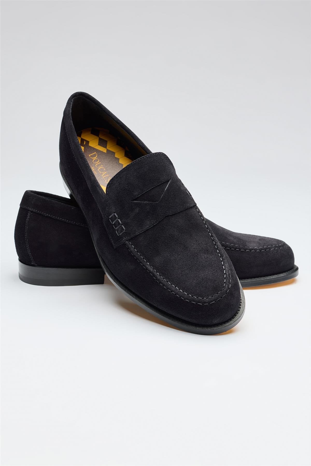 Lacivert Süed Penny Loafer
