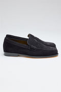 Lacivert Süed Penny Loafer - Image 1