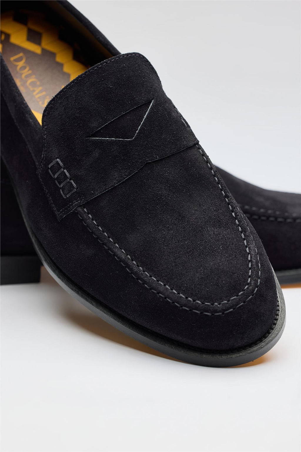 Lacivert Süed Penny Loafer - 3
