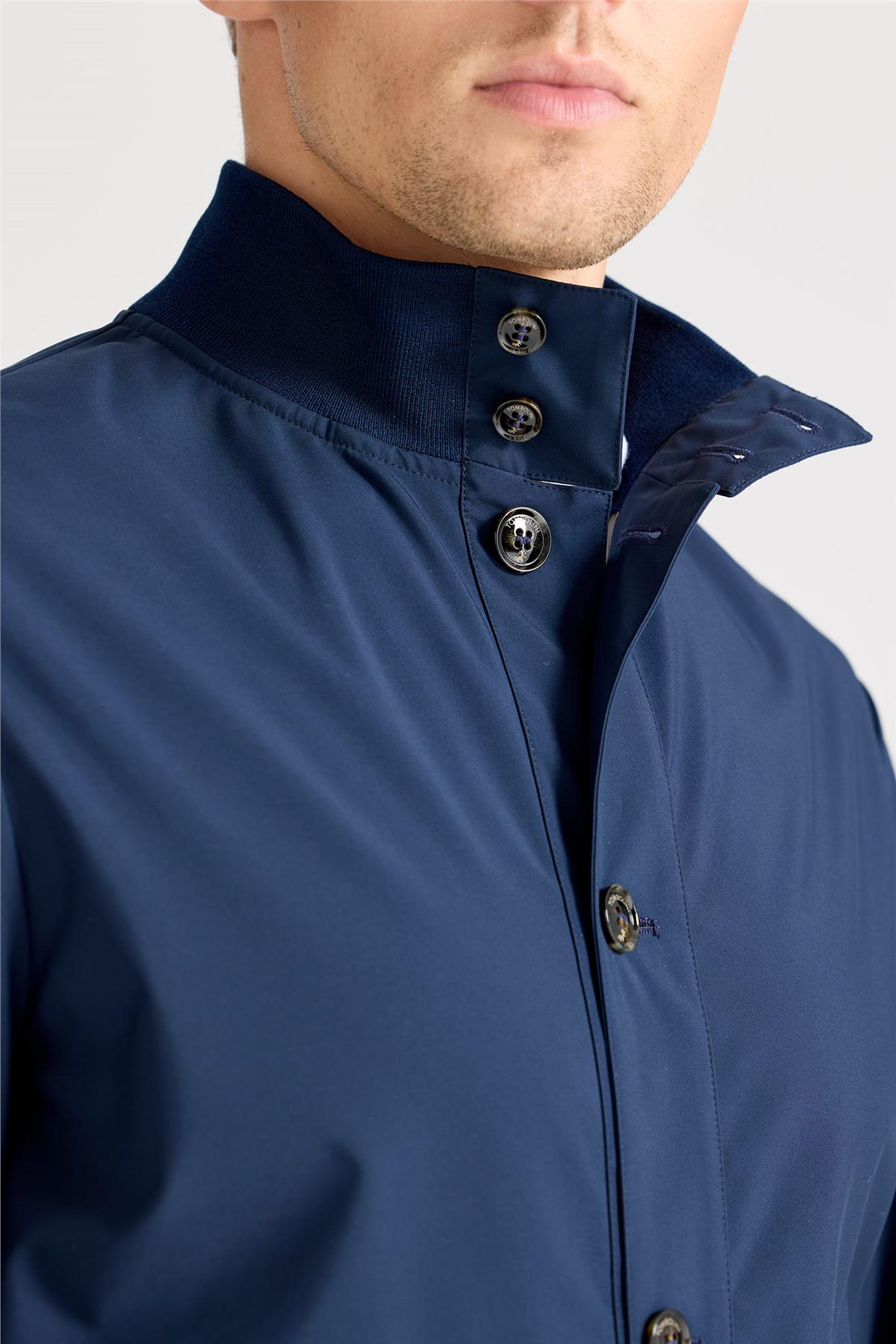 Lacivert Teknik Bomber Yağmurluk - Image 3