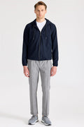 Lacivert Teknik Hoody - Image 1