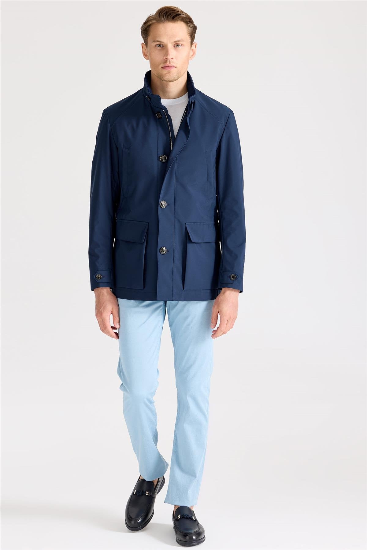 Lacivert Teknik Mont - Image 5