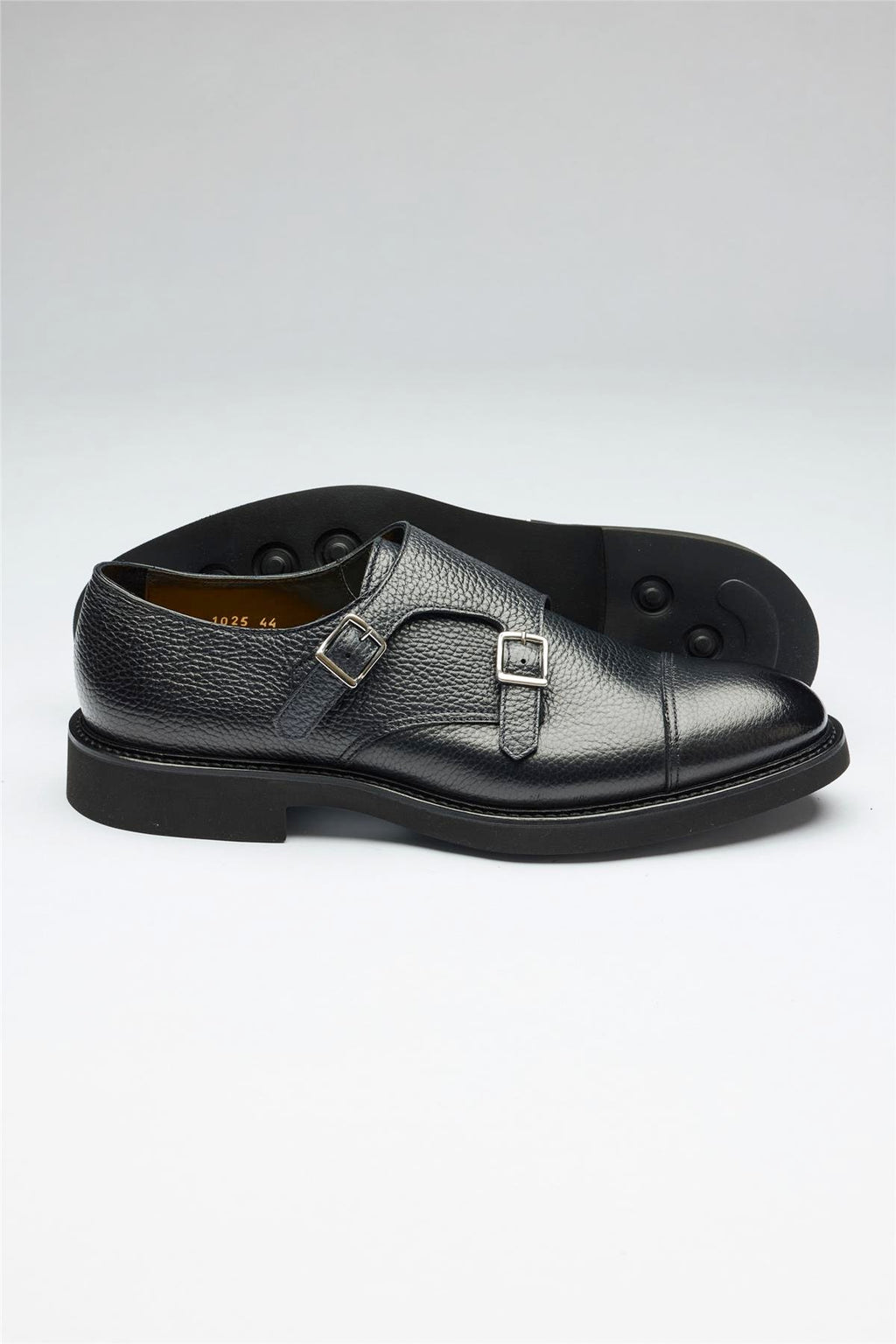 Lacivert Tokalı Deri Ayakkabı - Image 5