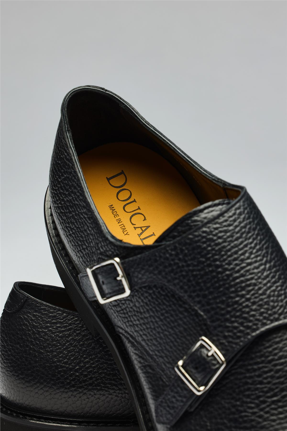 Lacivert Tokalı Deri Ayakkabı - Image 4