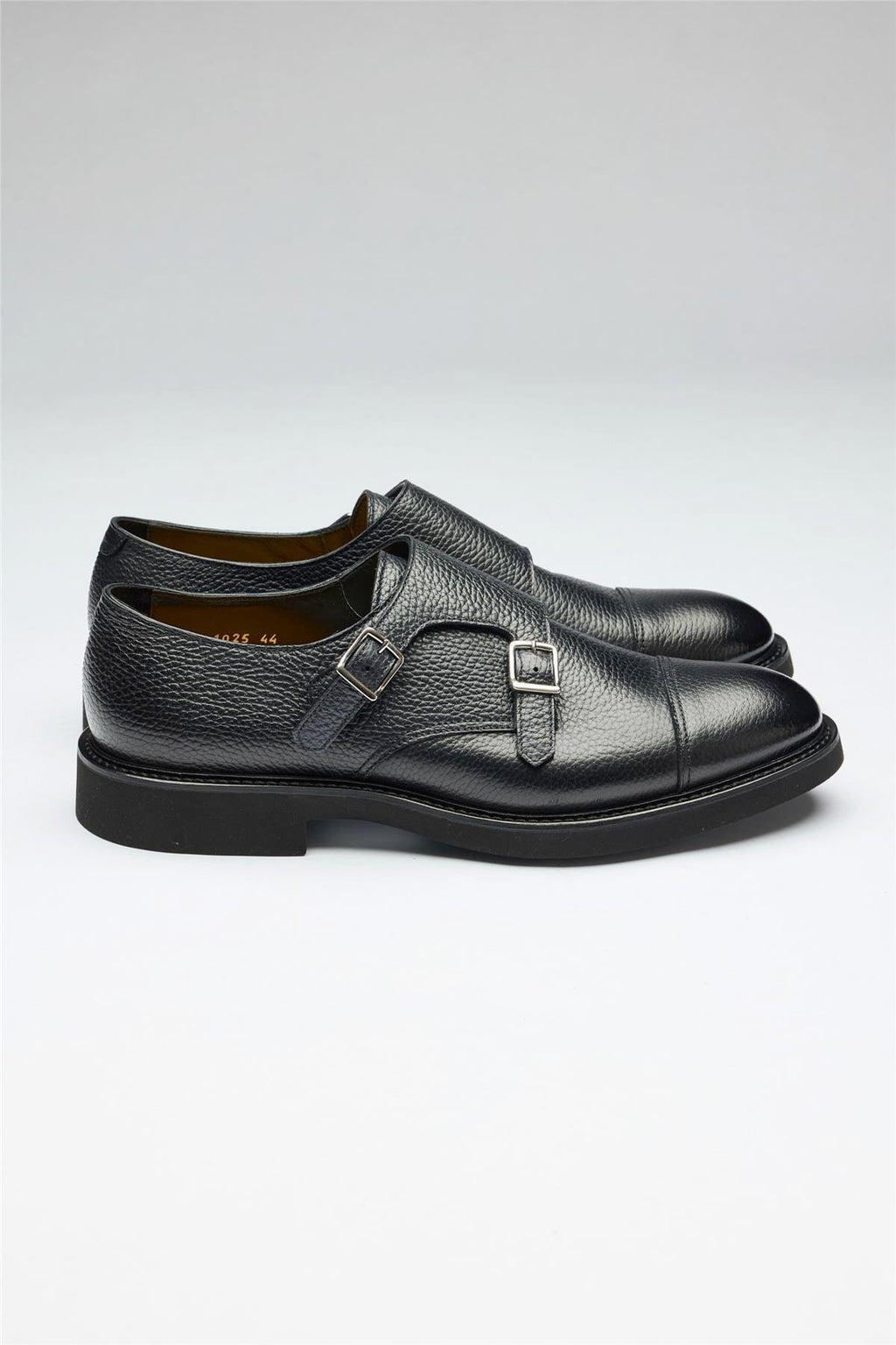 Lacivert Tokalı Deri Ayakkabı - Image 1