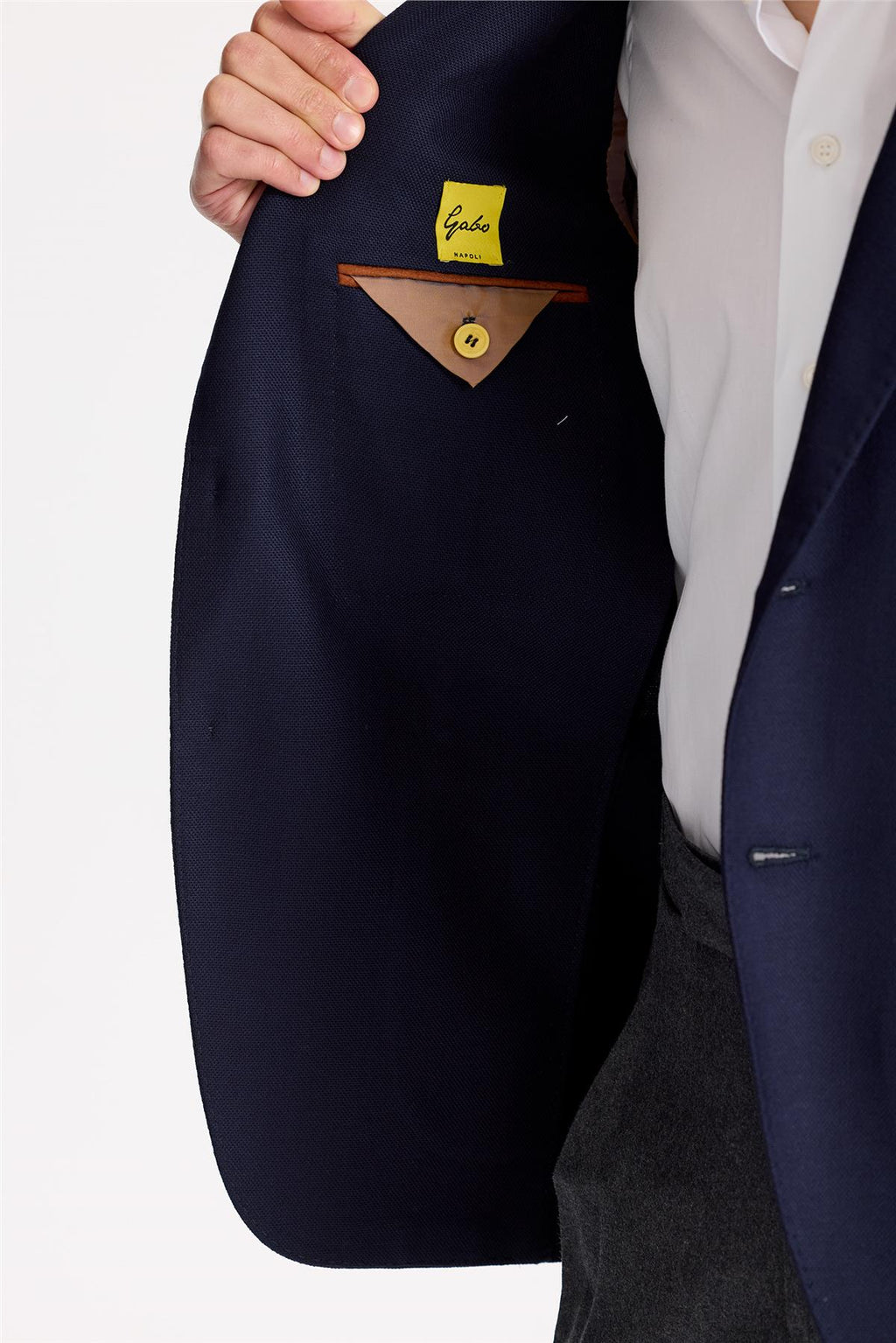 Lacivert Yün Blazer - 7