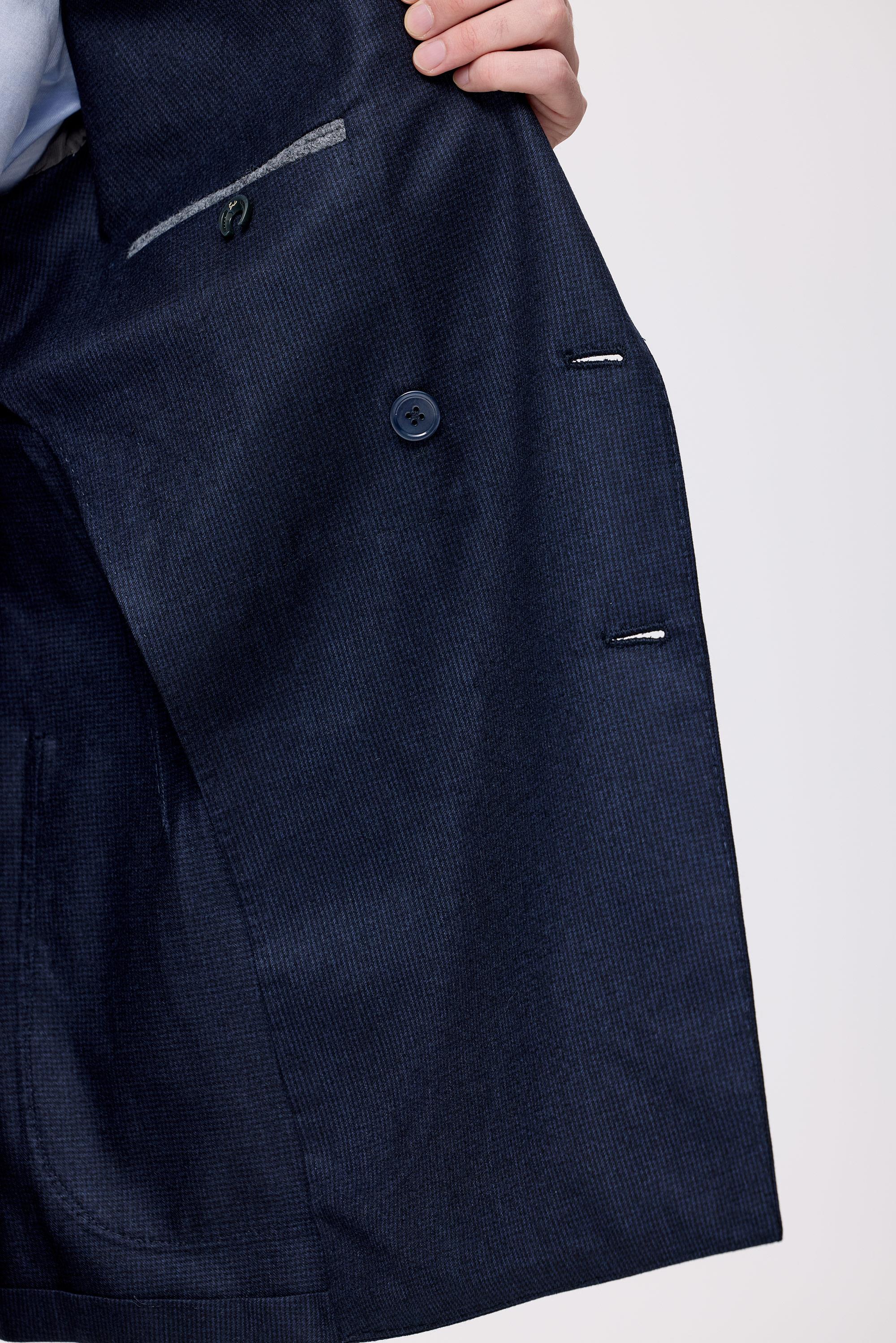 Lacivert Yün Kruvaze Takım Elbise - Image 5