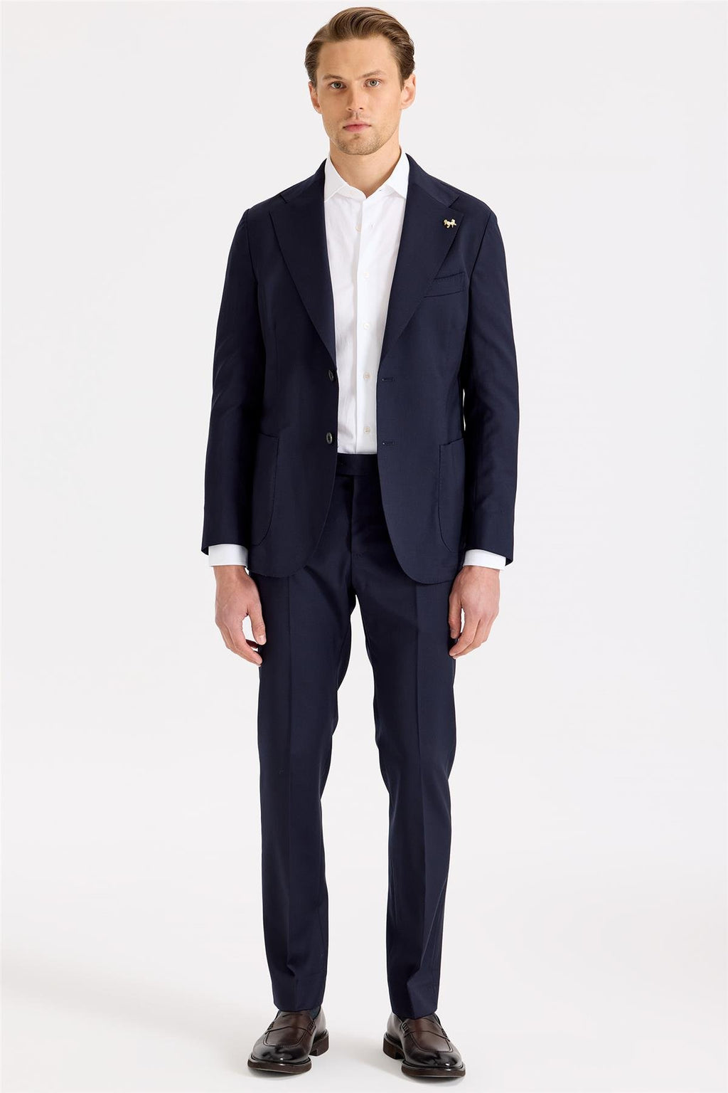 Lacivert Yün Takım Elbise - Image 3