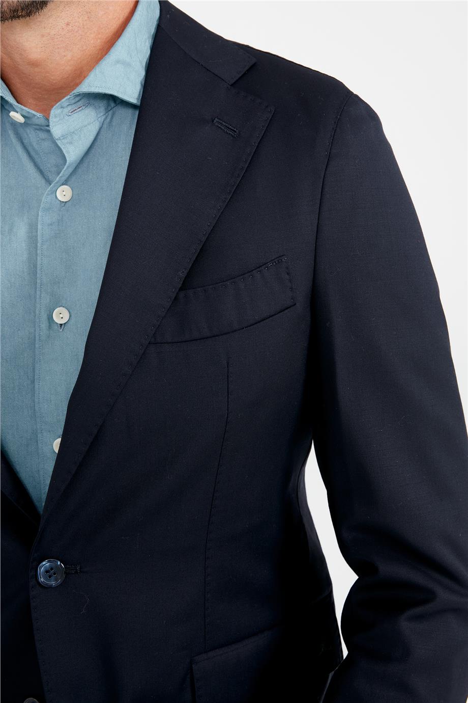 Lacivert Yün Takım Elbise