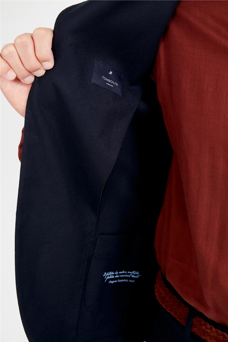 Lacivert Zero Gravity Yün Takım Elbise - Image 4