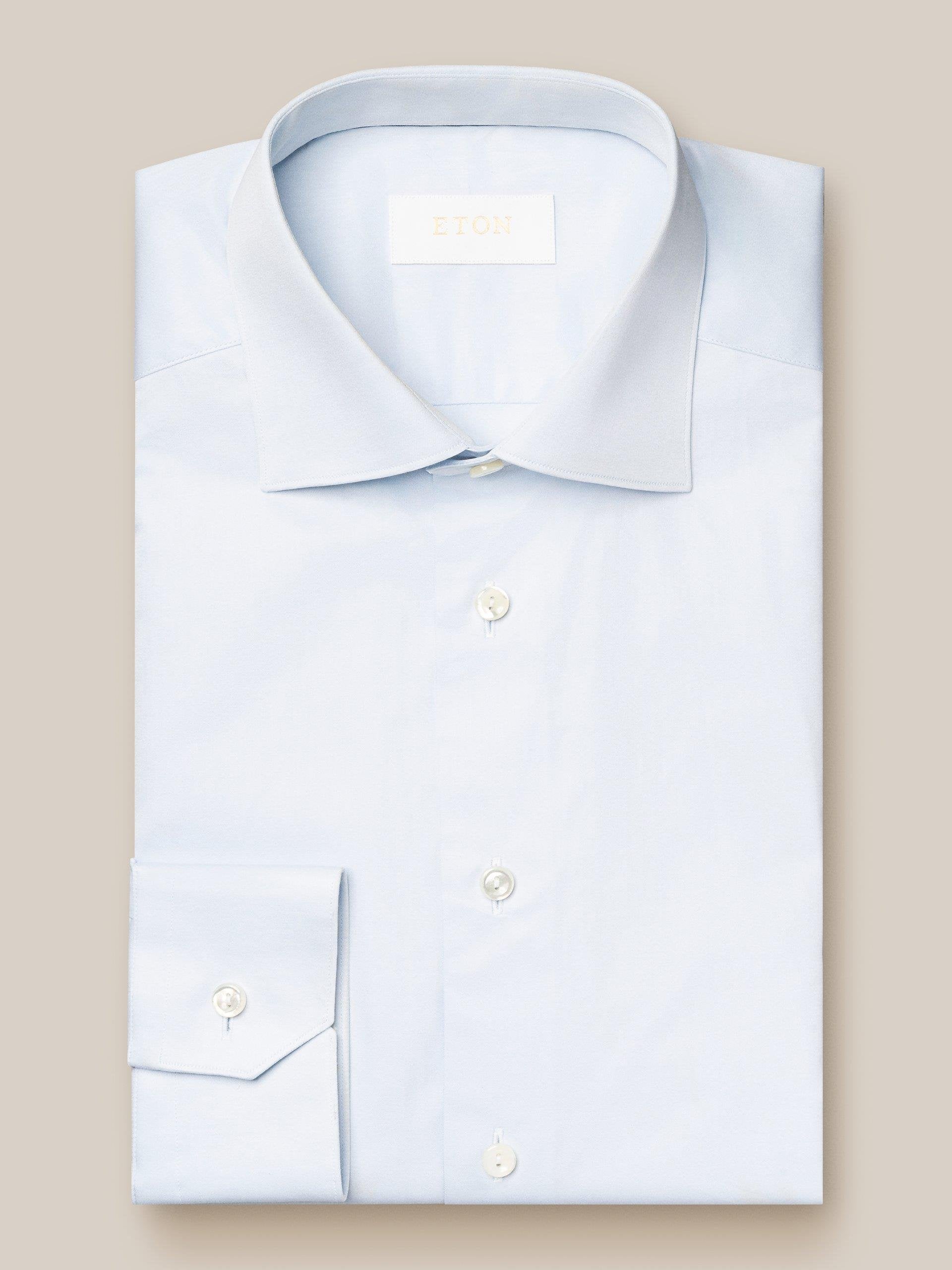 Mavi Comfort Kalıp Elevated Organik Pamuk Gömlek - Image 1