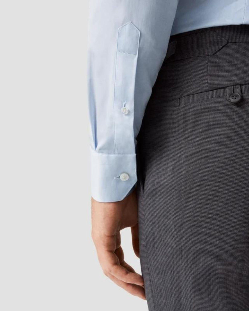 Mavi Comfort Kalıp Elevated Organik Pamuk Gömlek - Image 5