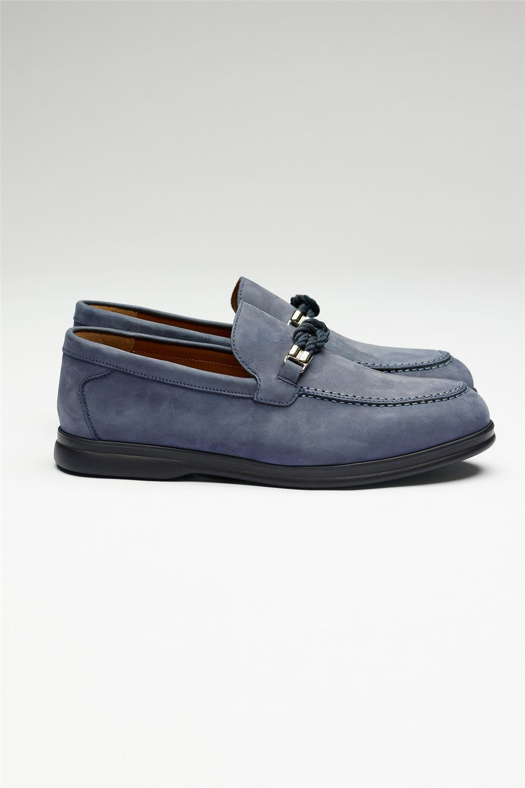 Mavi Deri Loafer - Image 1