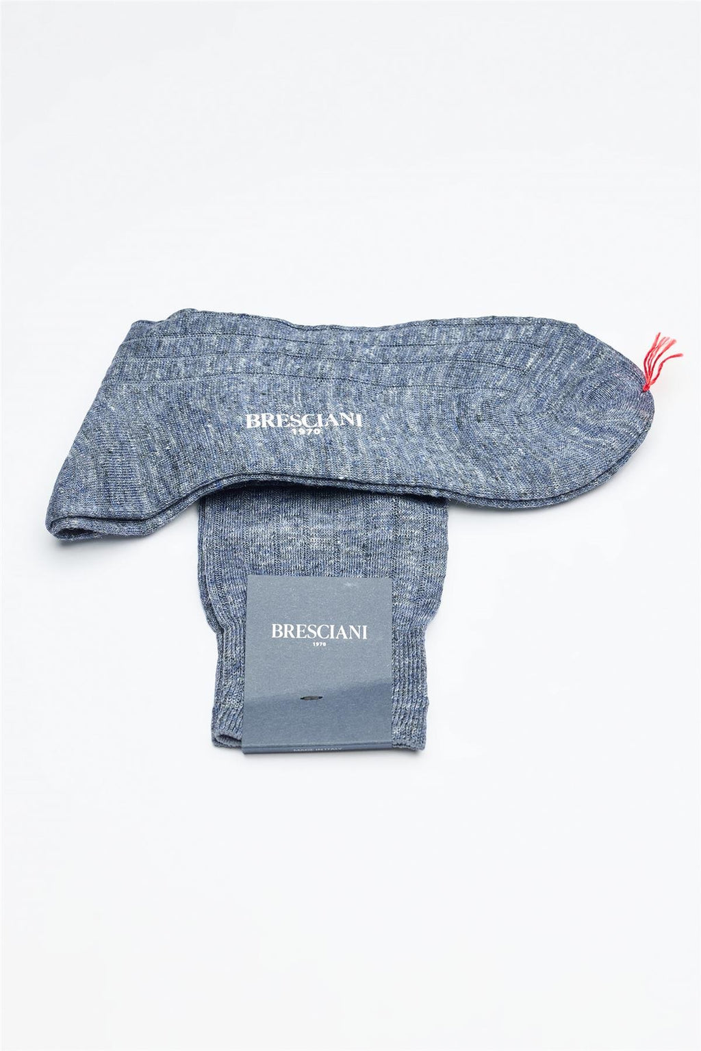 Mavi Keten Çorap - Image 3