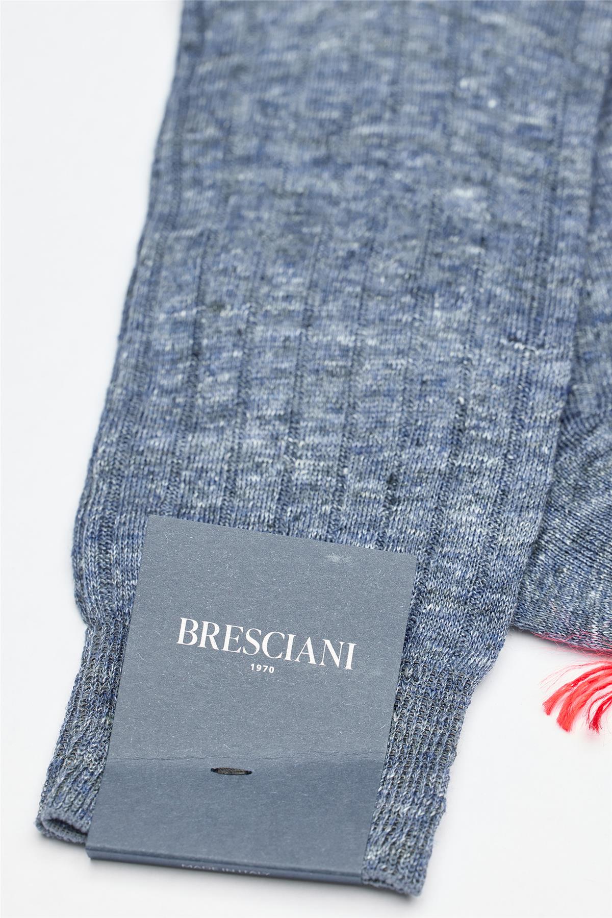 Mavi Keten Çorap - Image 2